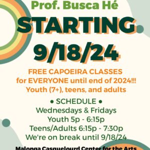 Free Capoeira Classes