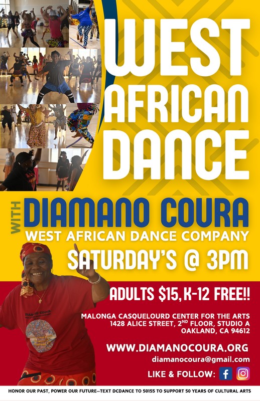 Diamona Coura West African Dance Company Saturday Classes